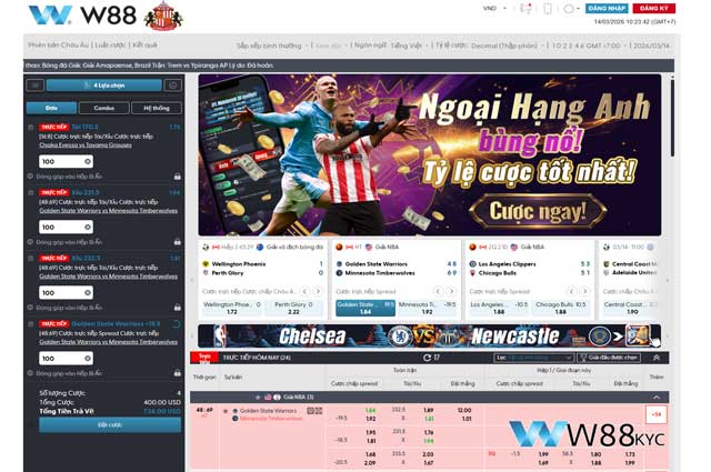 Quy trình các bước tham gia cá cược bóng rổ tại W88 Altenergy